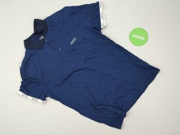 hugo boss koszulka męska: BoohooMAN, Koszulka polo dla mężczyzn, rozmiar M — 2