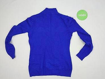 chabrowy sweter: Golf damski, rozmiar M — 3