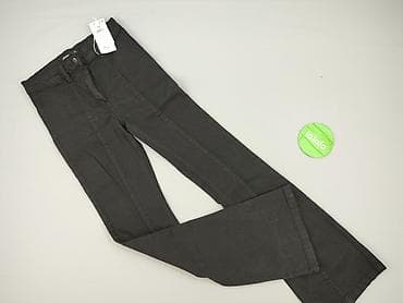 stadivarius cargo: Cropp, Spodnie materiałowe damskie, rozmiar XS — 2