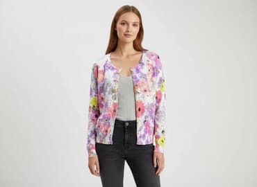 kurtki zimowe damskie c a: F&F, Kardigan damski, rozmiar S — 6