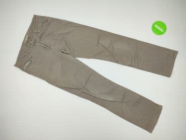 baggy grey jeans: Spodnie materiałowe damskie, rozmiar L — 2
