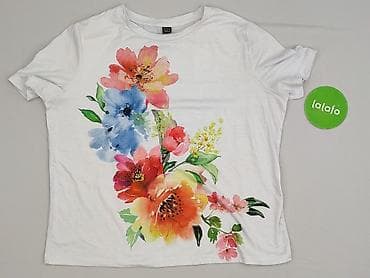 koszulka w leniwce: Shein, T-shirt damski, rozmiar L — 2