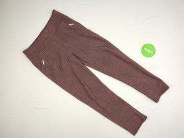 zara woskowane spodnie: Material trousers for women, size XL (EU 42) — 2