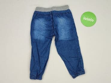 sukienki wizytowe dla dzieci: Denim pants, 12-18 months, condition - Very good — 3