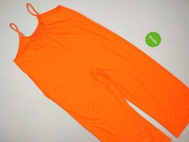 strój do surfingu: Damski kombinezon na ramiączkach – neonowy pomarańcz - Rozmiar: L — 3