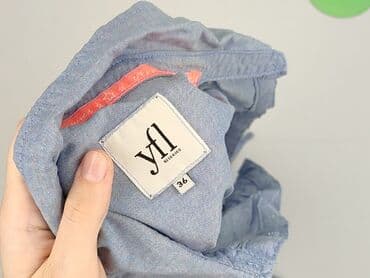 niebieska bluzki z krótkim rękawem: Reserved YFL, Bluzka damska, rozmiar S — 5