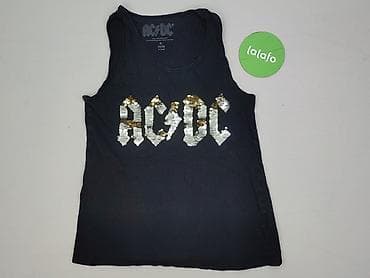 bershka acdc: AC/DC, Top damski, rozmiar S — 4
