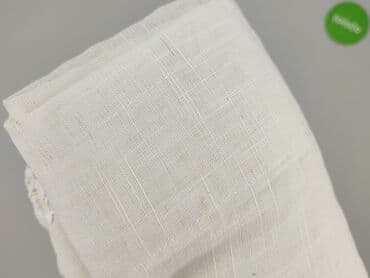 zasłony pepco: Biała, lekka zasłona/woal z ozdobnymi frędzlami - Materiał: cienka — 4