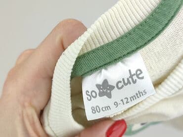 swetrowa sukienka h: Bluza, So cute, 9-12 miesięcy, stan - Bardzo dobry — 4