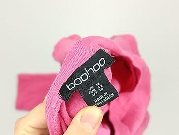 fuksja bluzki: Boohoo, Bluzka damska, rozmiar L — 4