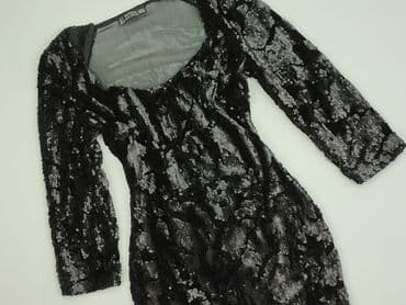 sukienka z tiulowymi rękawami bershka: Bershka, Women`s dress, size S — 2