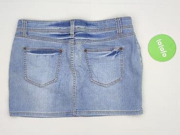 jeansy z asymetrycznym zapieciem: Amisu, Spódnica damska, rozmiar M — 3