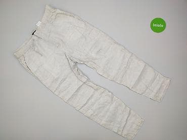 lenar plus: H&M, Spodnie materiałowe damskie, rozmiar 3XL — 2