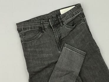 czarne spodnie damskie stradivarius: Jeans for women, size S (EU 36) — 1