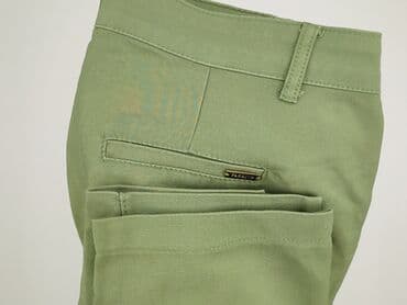 oliwkowe buty: Spodnie materiałowe damskie, rozmiar M — 6