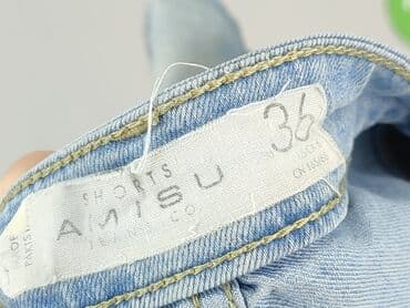 krótkie spodenki niebieskie: Amisu, Szorty damskie, rozmiar S — 4