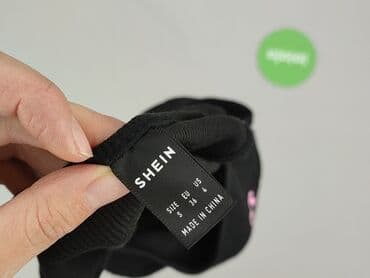 shein czarne bluzki: Shein, Top damski, rozmiar S — 4