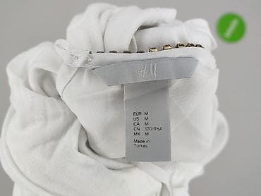 biala bluza: H&M, Bluzka damska, rozmiar M — 4