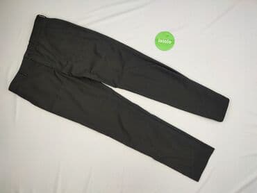 dżinsy do garnituru: Spodnie materiałowe damskie, rozmiar L — 2