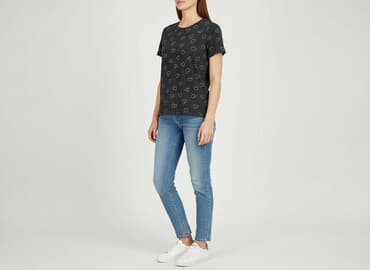 sinsay t shirty damskie: Sinsay, T-shirt damski, rozmiar M — 6