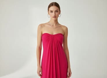 sukienka na wesele malinowa: Women`s dress, size S — 6