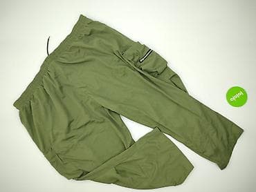 pull and bear garnitury: Męskie spodnie cargo w kolorze khaki/oliwkowym - Rozmiar z metki: 5XL — 3