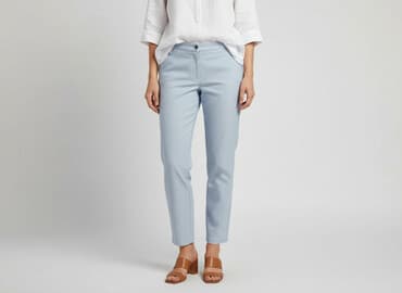 kurtki w krate pepco: Spodnie materiałowe damskie, rozmiar M — 6