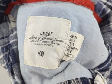 koszula niebieska hm: H&M L.O.G.G., Koszula damska, rozmiar S — 4
