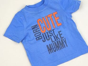 koszulki dla dziewczynek h: T-shirt, Mothercare, 6-9 months, condition - Perfect — 1