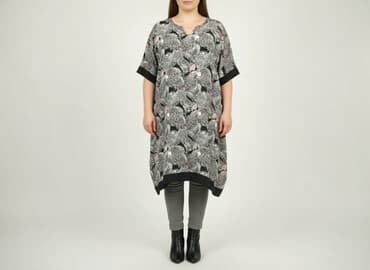 sukienka damska dla 60 latki: Sukienka damska, rozmiar XL — 1