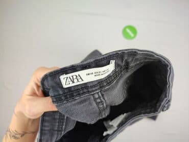 spodnie z dziurami plus size: Zara, Jeansy damskie, L — 4