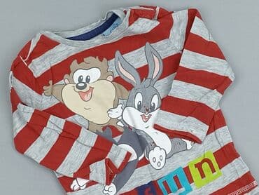bluza z c a: Sweatshirt, 9-12 months, condition - Very good — 1