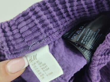 sukienka sweter h: Sweatpants, H&M, 9-12 months, condition - Very good — 5