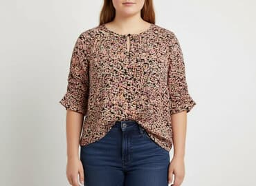 hm bluzki z krótkim rękawem: H&M, Bluzka damska, rozmiar XL — 7