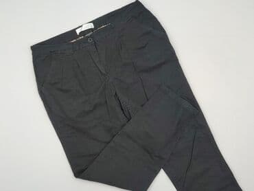 stradivarius cargo czarne: Bpc bonprix collection, Spodnie materiałowe damskie, M — 1