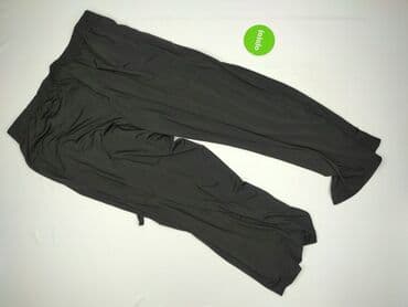 welurowe spodnie dresowe damskie duże rozmiary: BODY FLIRT, Spodnie materiałowe damskie, rozmiar 2XL — 4