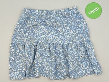 niebieska spódnice plisowane: Shein, Spódnica damska, M — 3