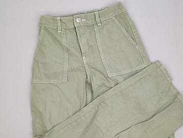 jeans mom pull and bear: Bershka, Spodnie materiałowe damskie, rozmiar XS — 1