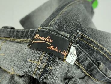 spódnice jeans czarne: Spódnica damska, rozmiar M — 5