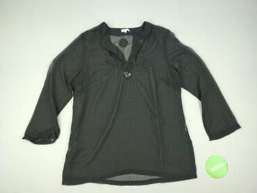 srebrne sukienki na imprezę: Bluzka damska, rozmiar 3XL — 2