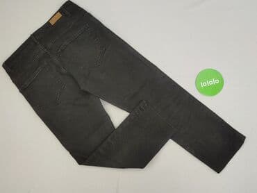 zalando czarne jeansy damskie: Jeansy damskie, rozmiar S — 3