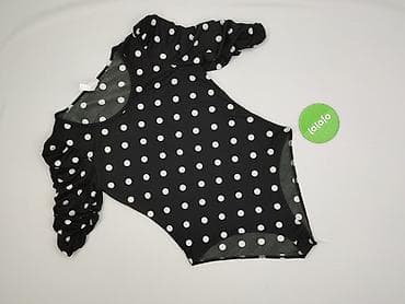 bluzki czarne plus size: Body damskie, rozmiar M — 3