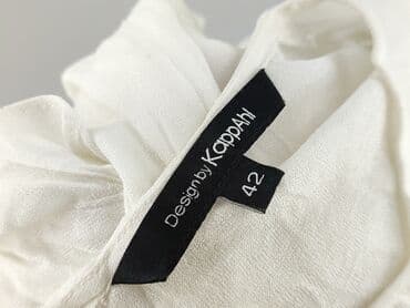 biala bluzka z dlugim rekawem: KappAhl, Bluzka damska, rozmiar XL — 4