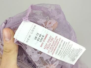 biale bluzki z gipiurą: New Look, Bluzka damska, rozmiar L — 4