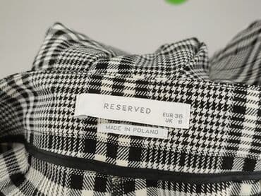 spodnie woskowane brązowe reserved: Reserved, Material trousers for women, size S — 5