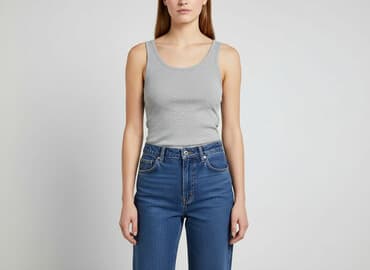 basic t shirty hugo boss: H&M, Top damski, rozmiar M — 7
