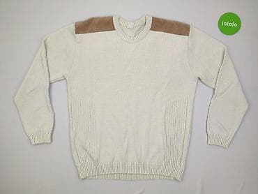 white: Sweter dla mężczyzn, rozmiar 2XL — 2
