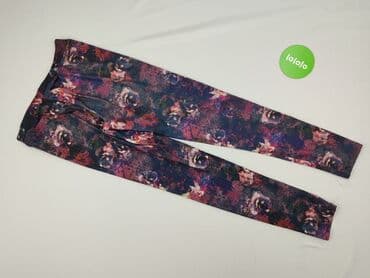 leginsy w kwiaty: Legginsy Eleganckie damskie, rozmiar S — 3