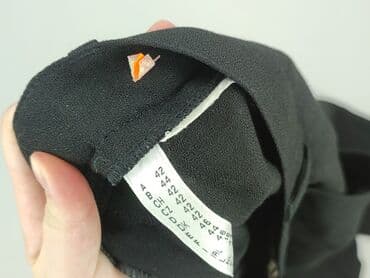 woskowane legginsy z wysokim stanem zara: Spodnie materiałowe damskie, rozmiar XL — 4