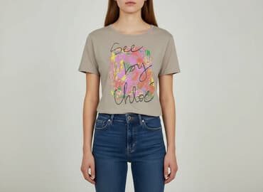 chloé t shirty: See By Chloé, T-shirt damski, rozmiar M — 1